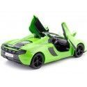 Cochesdemetal.es 2014 McLaren 650S Spyder Verde Metalizado 1:24 Motor Max 79326