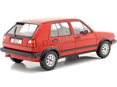 1984 Volkswagen VW Golf II GTD 5 Puertas Rojo 1:18 MC Group 18204 Cochesdemetal.es 2