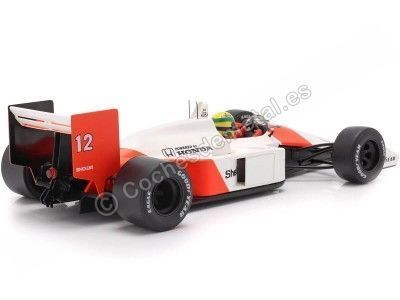 Cochesdemetal.es 1988 McLaren MP4/4 Nº12 Ayrton Senna World Champion Ganador GP F1 Japón 1:18 PremiumX SEN18002 2