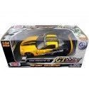 Cochesdemetal.es 2005 Chevrolet Corvette C6 Racing Amarillo / Negro 1:24 Motor Max 73774