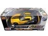 Cochesdemetal.es 2005 Chevrolet Corvette C6 Racing Amarillo / Negro 1:24 Motor Max 73774