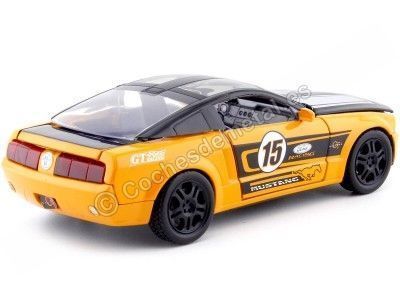 2005 Ford Mustang GT Concept Racing Naranja/Negro 1:24 Motor Max 73777 Cochesdemetal.es 2