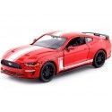 Cochesdemetal.es 2018 Ford Mustang GT Rojo 1:24 Motor Max 73787