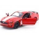 Cochesdemetal.es 2018 Ford Mustang GT Rojo 1:24 Motor Max 73787