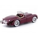 Cochesdemetal.es 1951 Jaguar XK 120 Roadster Granate 1:24 Bburago 22018