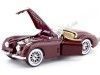 Cochesdemetal.es 1951 Jaguar XK 120 Roadster Granate 1:24 Bburago 22018