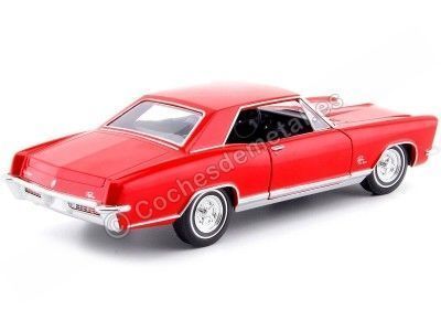 Cochesdemetal.es 1965 Buick Riviera Gran Sport Rojo 1:24 Welly 24072 2