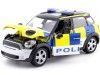 CARSDEMETAL.ES 2017 Mini Cooper S Countryman "Police britannique" blanc / jaune / bleu 1:24 MAX MOTOR 79751