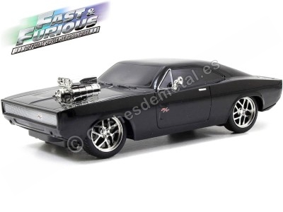 Cochesdemetal.es 1970 Dodge Charger R/T "Fast & Furious 7" Radio Control 1:24 Jada Toys 97044/253203019 2