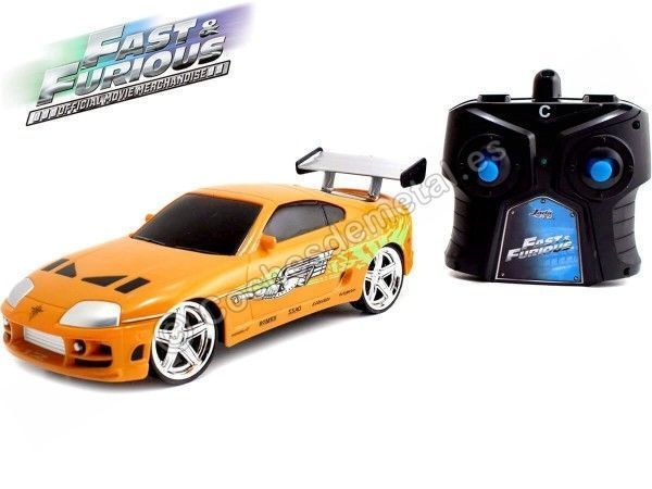Cochesdemetal.es 1995 Toyota Supra "Fast & Furious" Radio Control 1:24 Jada Toys 97602