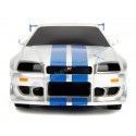 Cochesdemetal.es 2002 Nissan Skyline GT-R BNR34 "Fast & Furious" Radio Control 1:24 Jada Toys 99371 253203018