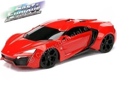 Cochesdemetal.es 2014 Lykan Hypersport "Fast & Furious 7" Radio Control 1:24 Jada Toys 98552/253203020 2