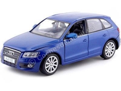 2010 Audi Q5 Azul Metalizado 1:24 Motor Max 73385 Cochesdemetal.es