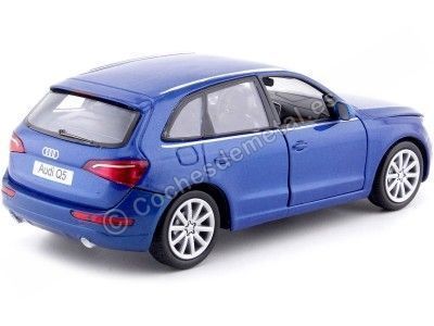 2010 Audi Q5 Azul Metalizado 1:24 Motor Max 73385 Cochesdemetal.es 2