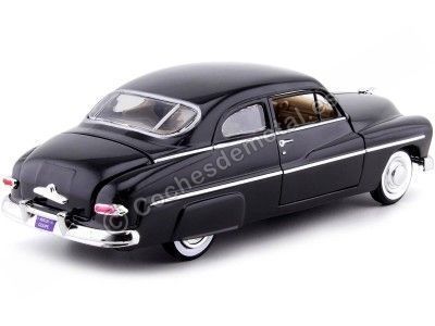 1949 Mercury Coupe Negro 1:24 Motor Max 73225 Cochesdemetal.es 2