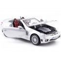 Cochesdemetal.es 2004 Mercedes-Benz SLK 55 AMG Convertible Gris Metalizado 1:24 Motor Max 73292