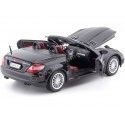 Cochesdemetal.es 2004 Mercedes-Benz SLK 55 AMG NEGRO CONTRUBLE 1:24 MOTEUR MAX 73292