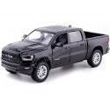 Cochesdemetal.es 2019 Dodge Ram 1500 CAB CAB LARAMIE PITUP NEGRO 1:24 MOTOR MAX 79357
