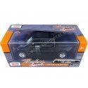 Cochesdemetal.es 2019 Dodge Ram 1500 CAB CAB LARAMIE PITUP NEGRO 1:24 MOTOR MAX 79357