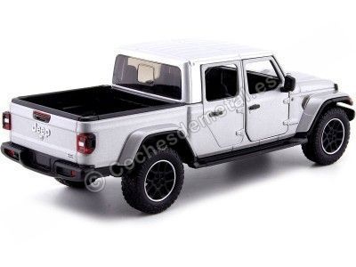 Cochesdememetal.es 2020 Jeep Gladiator Overland Hard Top Pickup Gris Metalizado 1:27 Motor Max 79365 2