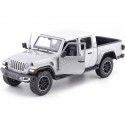 Cochesdemetal.es 2020 Jeep Gladiator Overland Hard Top Pickup Gris Metalizado 1:27 Motor Max 79365