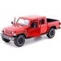 Cochesdemetal.es 2020 Jeep Gladiator Overland Hard Top Pickup Rojo 1:27 Motor Max 79365