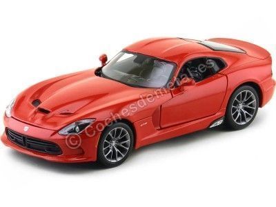 Cochesdemetal.es 2013 Dodge Viper SRT GTS Rojo Metalizado 1:18 Maisto 31128