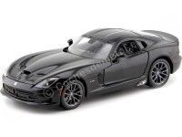 2013 Dodge Viper SRT GTS Negro Metalizado 1:18 Maisto 31128