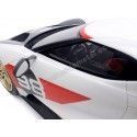 Cochesdemetal.es 2021 Ford GT Heritage Edition Blanco / Negro 1:18 Top Speed ​​TS0317