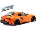 Cochesdemetal.es 2021 Toyota gr supra "F9 The Fast Saga" Fast & Furious IX Naranja / Negro 1:24 JADA TOYS 32097 253203064