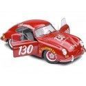 Cochesdemetal.es 1953 Porsche 356 PRE-A "James Dean Tribute" Rojo 1:18 Solido S1802804