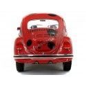 Carsdemetal.es 1973 Vokswagen Beetle "Mariquita" Red / Black 1:18 Solino S1800509