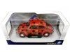 Carsdemetal.es 1973 Vokswagen Beetle "Mariquita" Red / Black 1:18 Solino S1800509