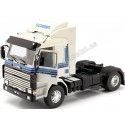 Cochesdemetal.es 1987 Camion Scania 143 Topline Blanco/Azul 1:18 MC Group 18143
