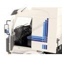 Cochesdemetal.es 1987 Camion Scania 143 Topline Blanco/Azul 1:18 MC Group 18143