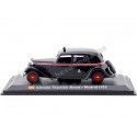 Cochesdemetal.es 1955 Citroen Traction Avant [M-603067] "Taxi de Madrid" Negro/Rojo 1:43 Editorial Salvat SP98
