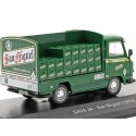 Cochesdememetal.es 1974 Camión Sava J4 [CS-1128-C] "CERVERZAS SAN MIGUEL" Green 1:43 éditorial Salvat Pub007