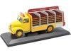 CARSDEMETAL.ES 1962 EBRO TRUCK B-45 [LE-6479] "Coca-Cola" jaune / rouge 1:43 Éditorial Salvat Pub003