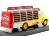 CARSDEMETAL.ES 1962 EBRO TRUCK B-45 [LE-6479] "Coca-Cola" jaune / rouge 1:43 Éditorial Salvat Pub003