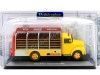 CARSDEMETAL.ES 1962 EBRO TRUCK B-45 [LE-6479] "Coca-Cola" jaune / rouge 1:43 Éditorial Salvat Pub003