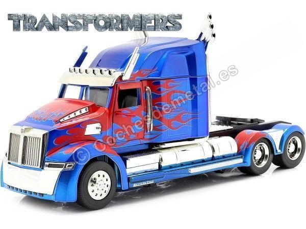 Cochesdemetal.es 2017 Western Star 5700 XE Phantom "Optimus Prime Transformers 5" 1:24 Jada Toys 98403 253115003
