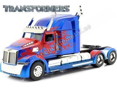 Cochesdemetal.es 2017 Western Star 5700 XE Phantom "Optimus Prime Transformers 5" 1:24 Jada Toys 98403/253115003