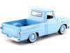 CARSDEMETAL.ES 1958 Chevrolet Apache Fleetline Pickup Light Bleu 1:24 MAX 79311 Moteur