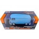 Cochesdemetal.es 1967 Volkswagen Type 2 (T1) Panneau Van Azul 1:24 MOTOR MAX 79342