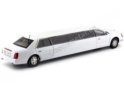 Cochesdemetal.es 2004 Cadillac Deville Limousine Blanco 1:18 Sun Star 4232 2