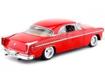 1955 Chrysler C300 Rojo 1:24 Motor Max 73302 Cochesdemetal.es 2