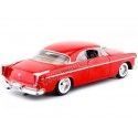 Cochesdemetal.es 1955 Chrysler C300 Rojo 1:24 Motor Max 73302