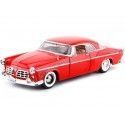 Cochesdemetal.es 1955 Chrysler C300 Rojo 1:24 Motor Max 73302