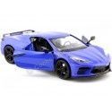 Cochesdemetal.es 2020 Chevrolet Corvette Stingray C8 Azul 1:24 Motor Max 79360