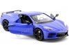 Cochesdemetal.es 2020 Chevrolet Corvette Stingray C8 Azul 1:24 Motor Max 79360